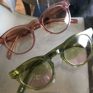 SEE Eyewear Cat Eye LEMMY in translucent nude